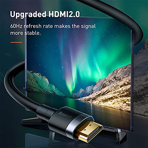 Baseus (CADKLF-F01) Cafule 4K HDMI Male to 4K HDMI Male Adapter Cable 2 Meter