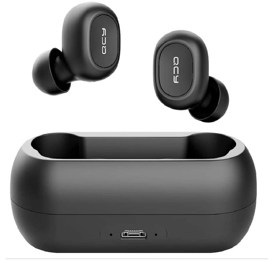 QCY T1C Noise Cancelling In-Ear Headphones Earbuds