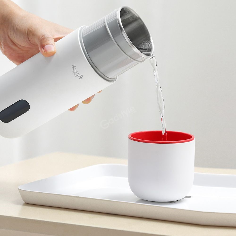 Xiaomi Deerma 350ML Stainless Steel Display Smart Touch Thermos Cup Electric Kettle