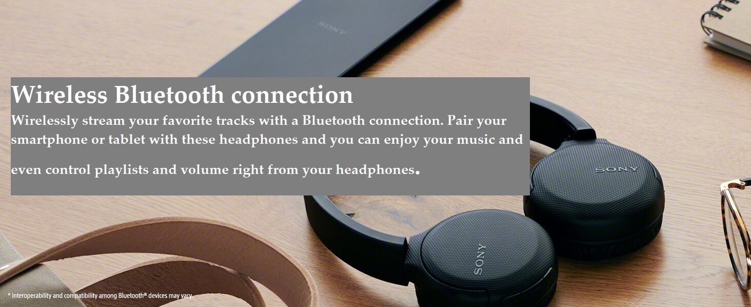Sony WH-CH510 Wireless On-Ear Headset